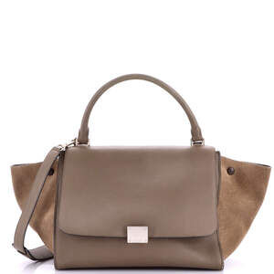 Celine Trapeze Bag Leather Medium #261967C64B